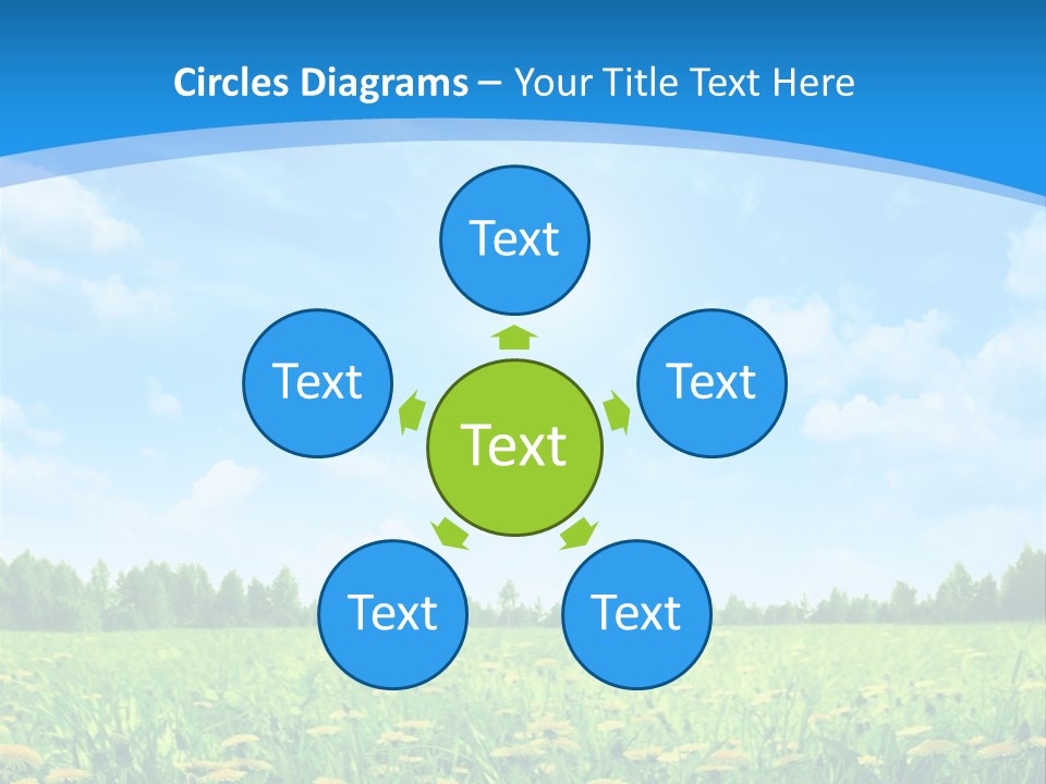 Sunny Nature Beautiful PowerPoint Template