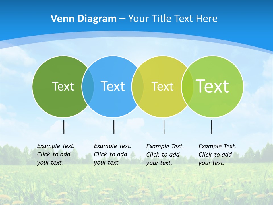 Sunny Nature Beautiful PowerPoint Template