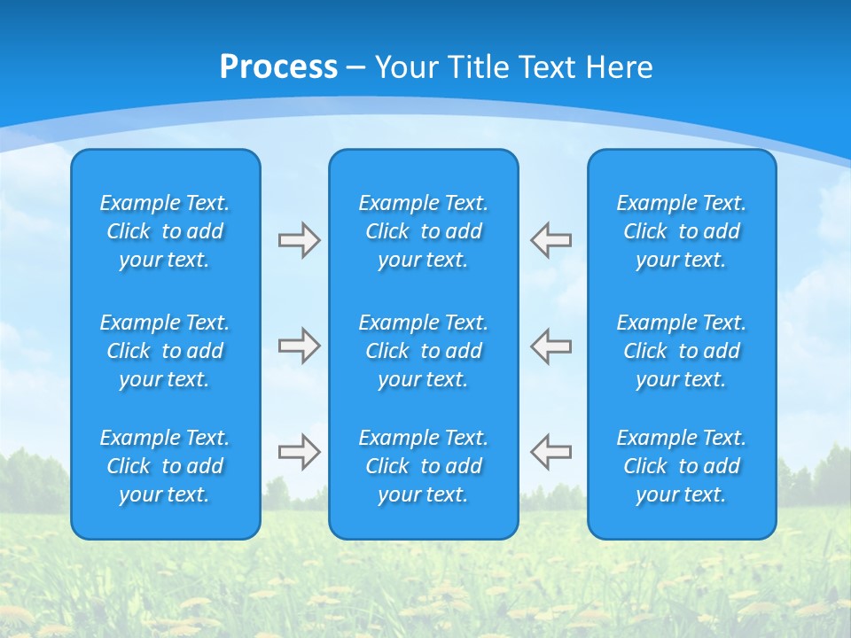 Sunny Nature Beautiful PowerPoint Template