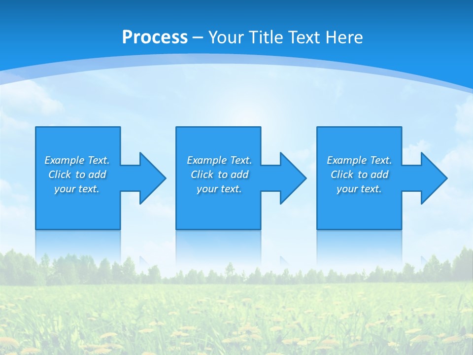 Sunny Nature Beautiful PowerPoint Template