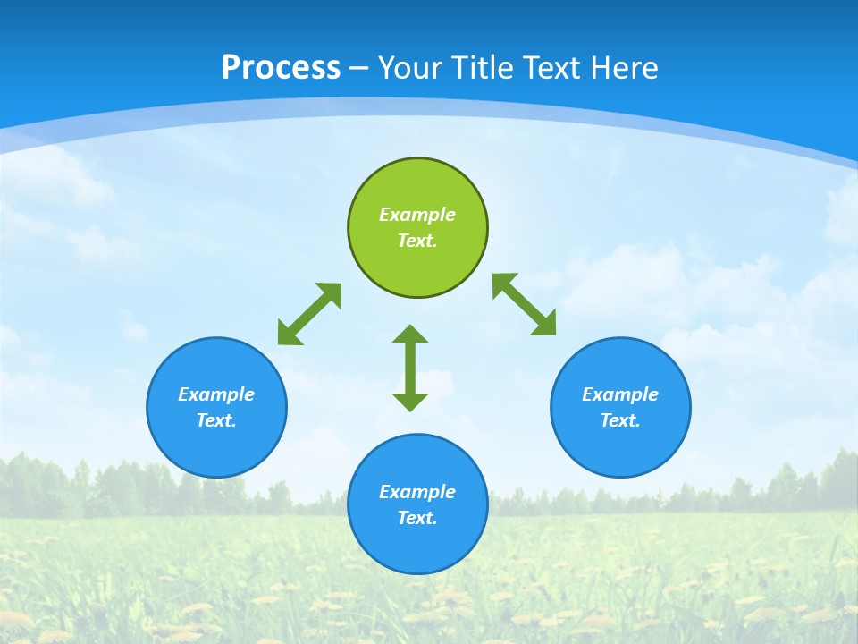 Sunny Nature Beautiful PowerPoint Template