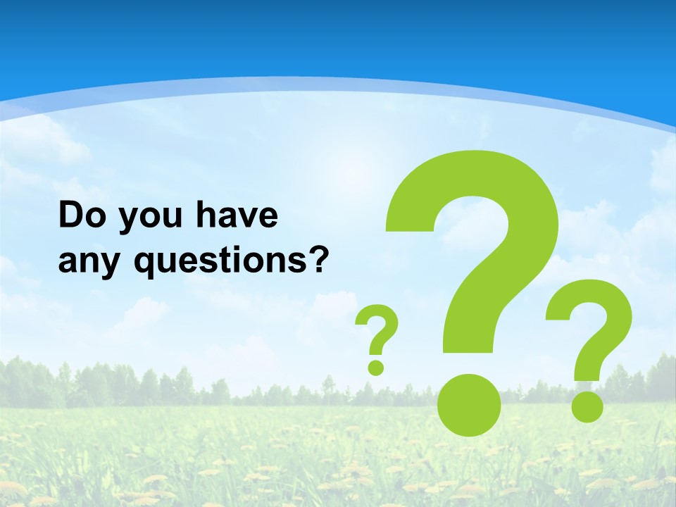 Sunny Nature Beautiful PowerPoint Template