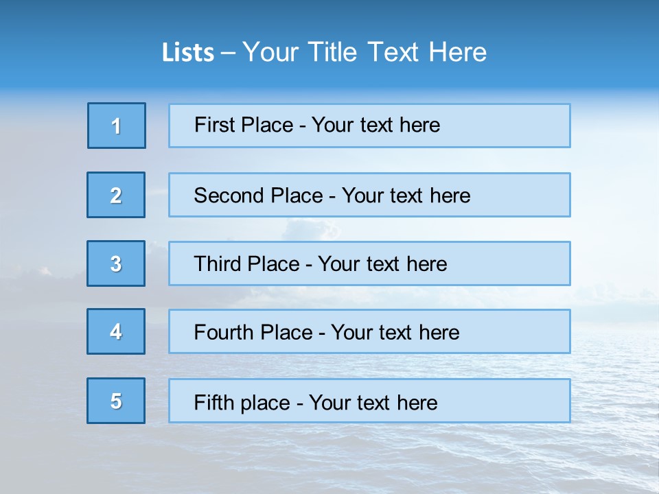 Calm Spring Sunshine PowerPoint Template