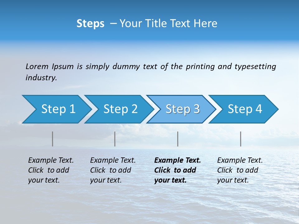 Calm Spring Sunshine PowerPoint Template