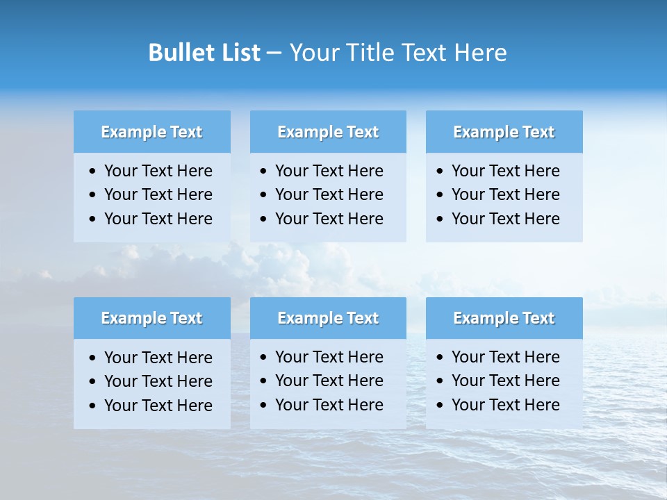 Calm Spring Sunshine PowerPoint Template