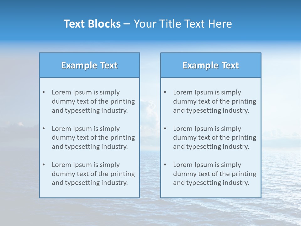 Calm Spring Sunshine PowerPoint Template