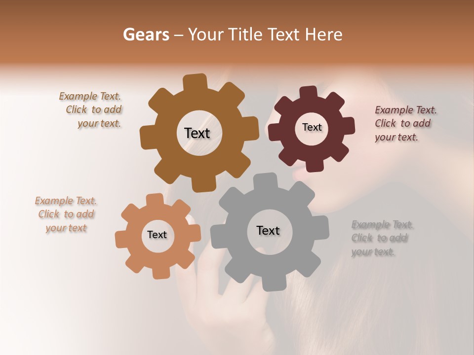 Coloring Glossy Perfect PowerPoint Template