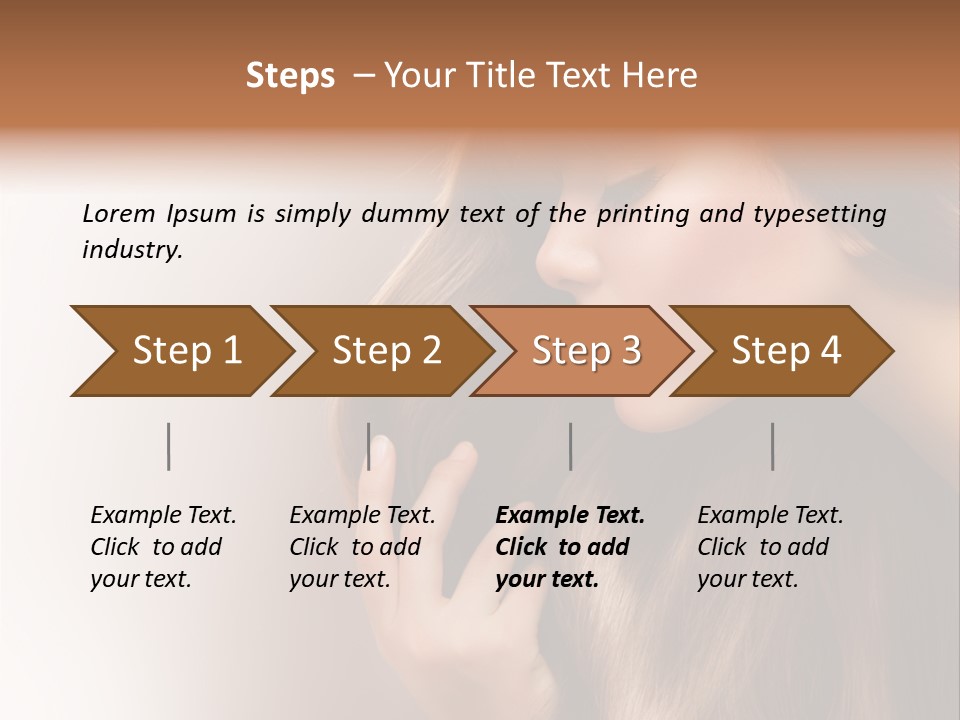 Coloring Glossy Perfect PowerPoint Template