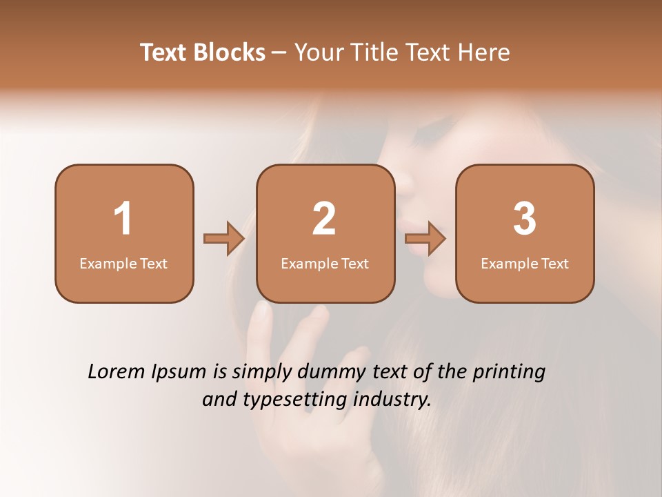 Coloring Glossy Perfect PowerPoint Template