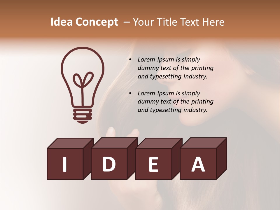 Coloring Glossy Perfect PowerPoint Template