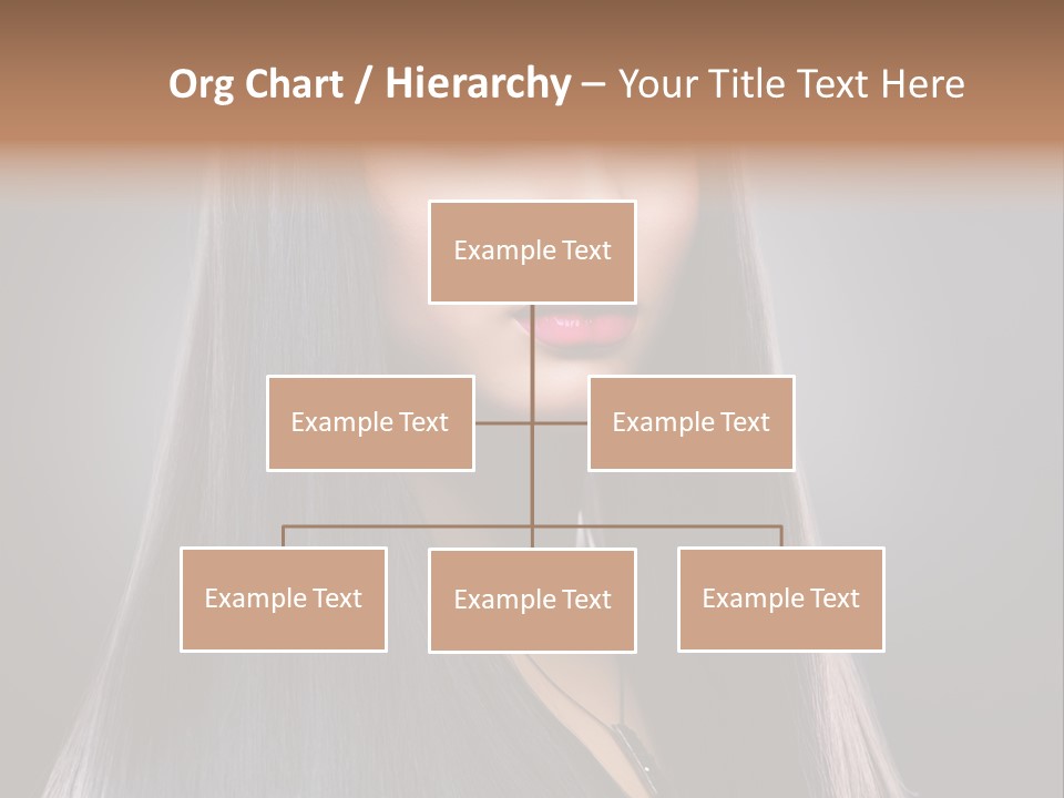 Face Beautiful Fashion PowerPoint Template