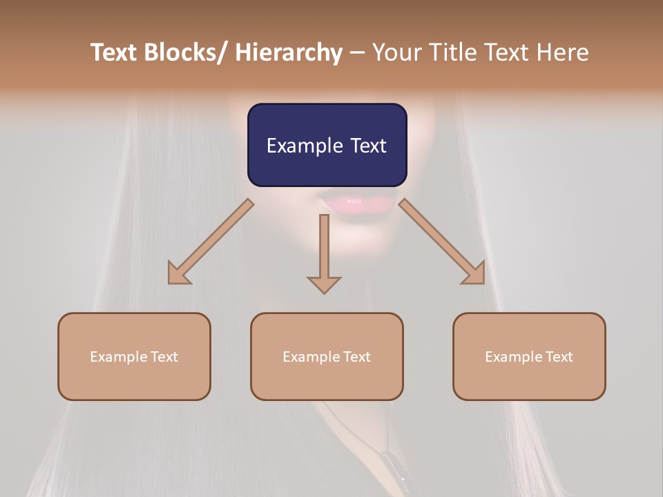 Face Beautiful Fashion PowerPoint Template