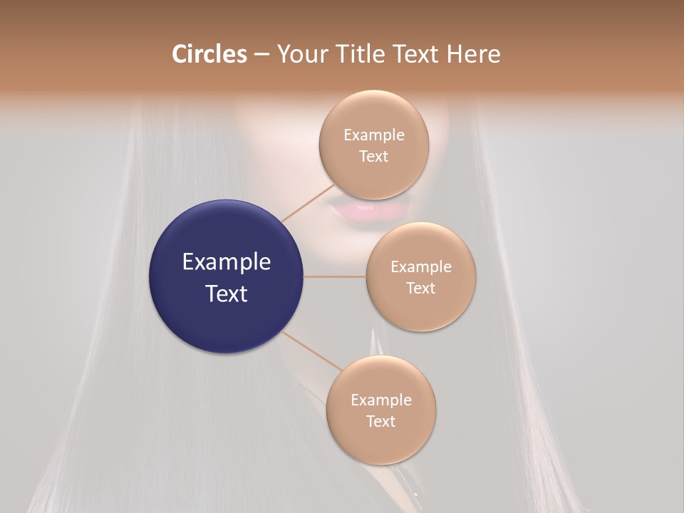 Face Beautiful Fashion PowerPoint Template