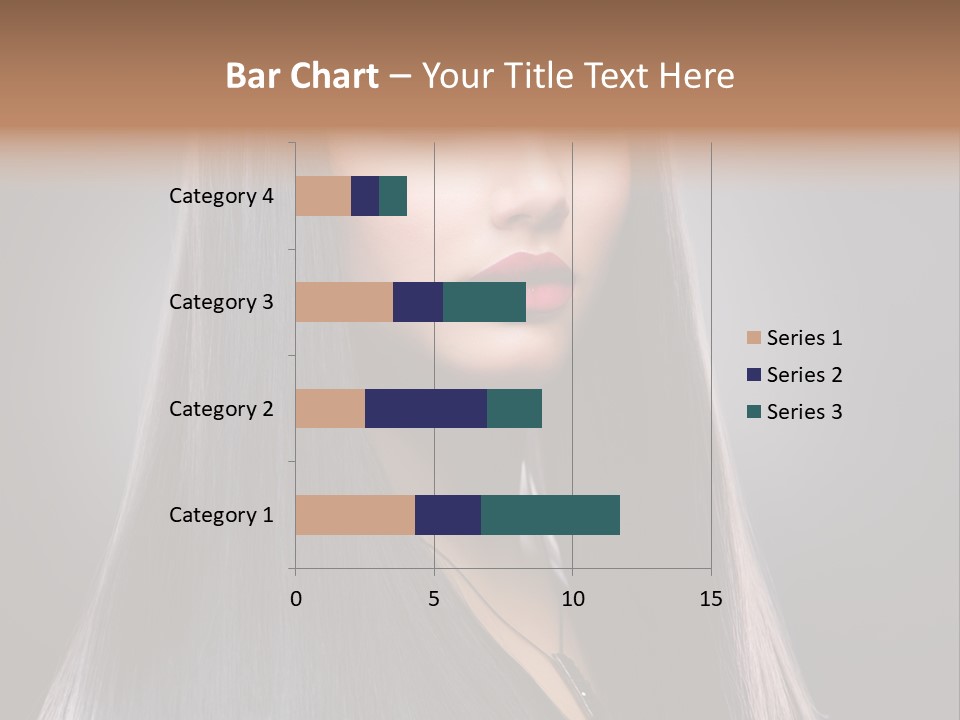 Face Beautiful Fashion PowerPoint Template