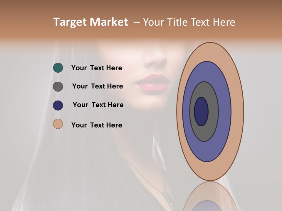 Face Beautiful Fashion PowerPoint Template