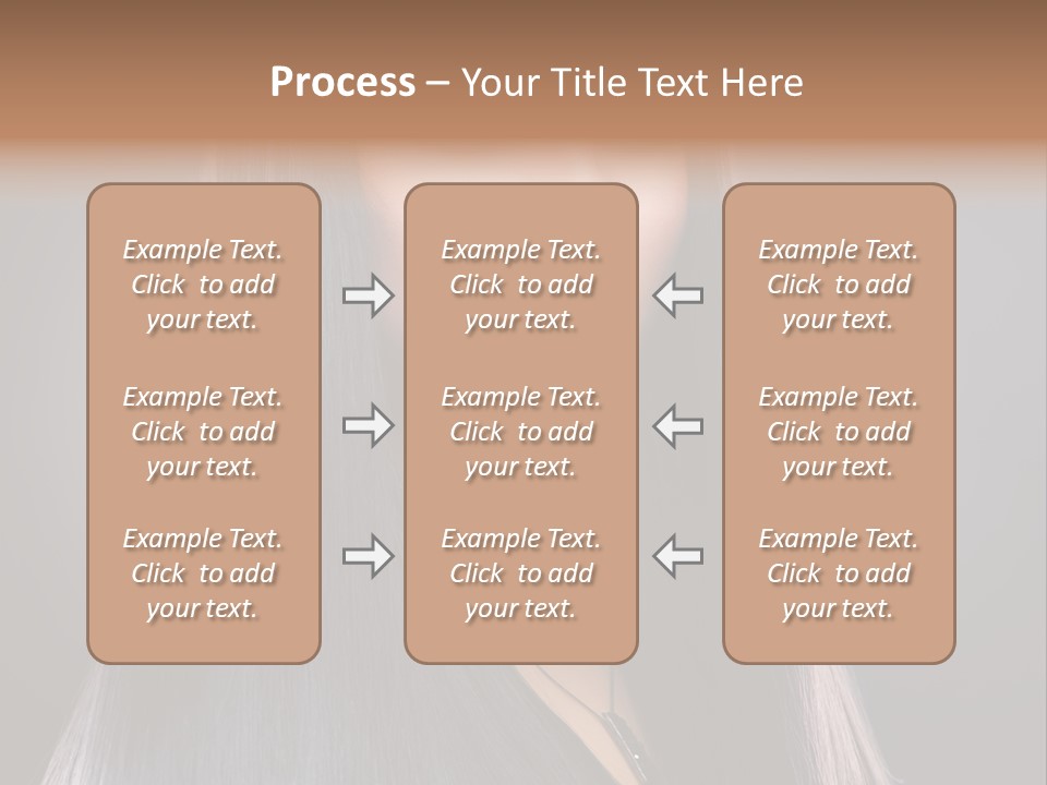 Face Beautiful Fashion PowerPoint Template