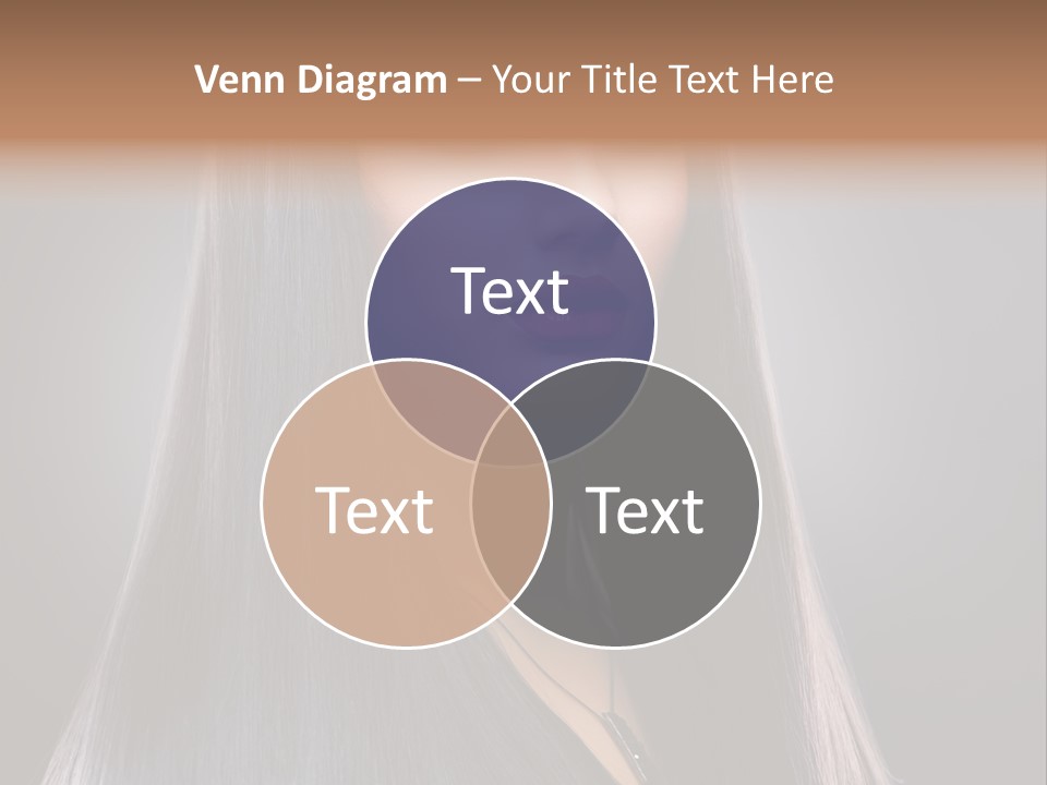 Face Beautiful Fashion PowerPoint Template