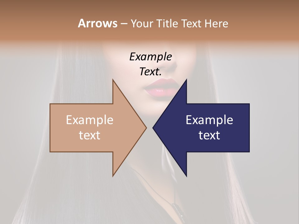 Face Beautiful Fashion PowerPoint Template