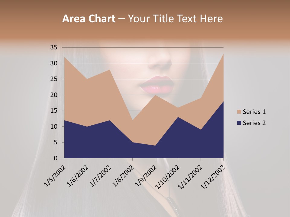 Face Beautiful Fashion PowerPoint Template