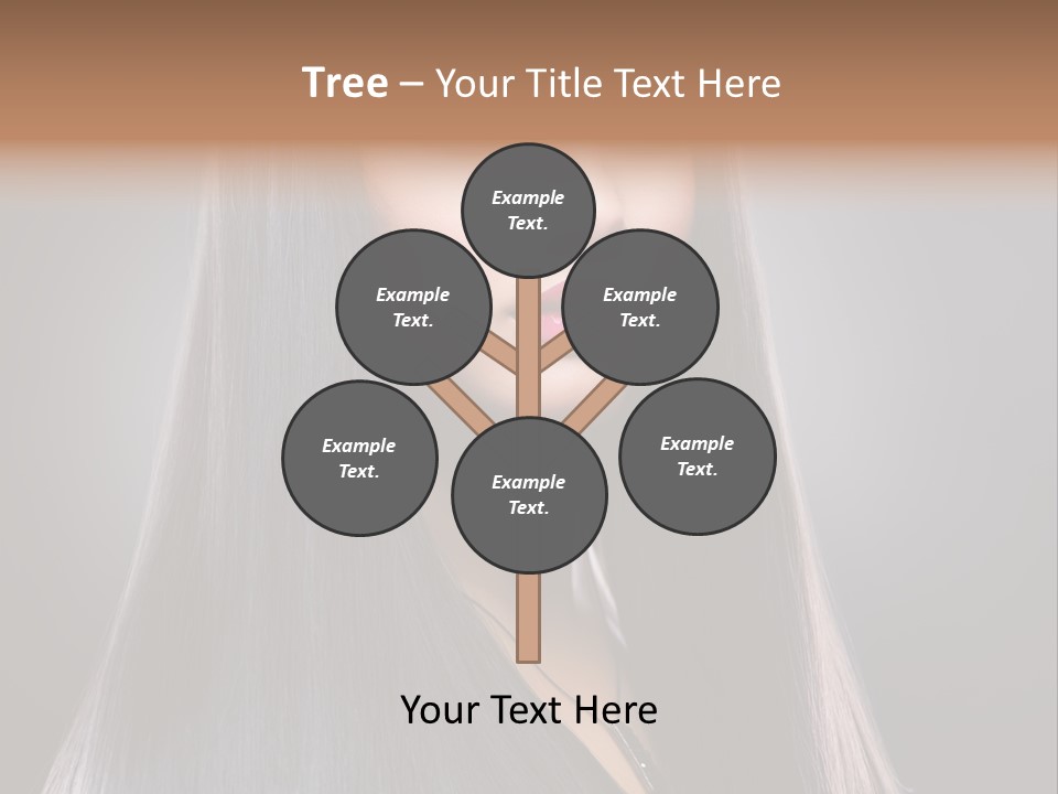 Face Beautiful Fashion PowerPoint Template