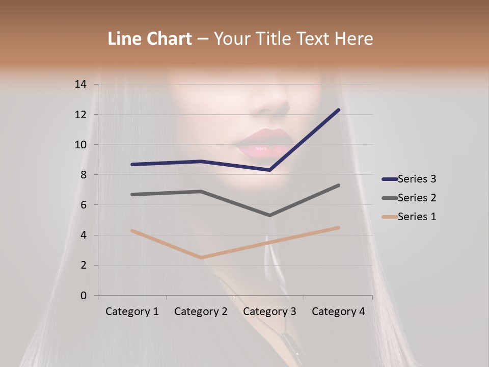 Face Beautiful Fashion PowerPoint Template