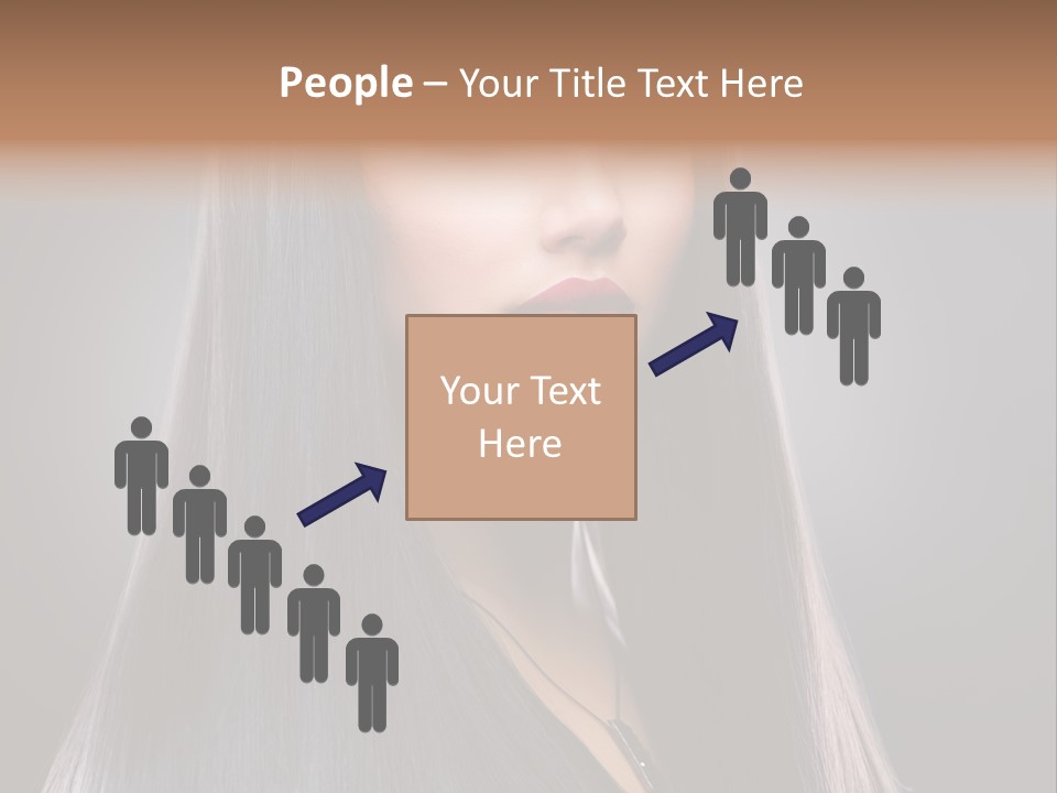 Face Beautiful Fashion PowerPoint Template