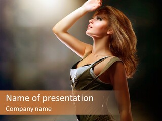 Teenage Nightclub Relax PowerPoint Template