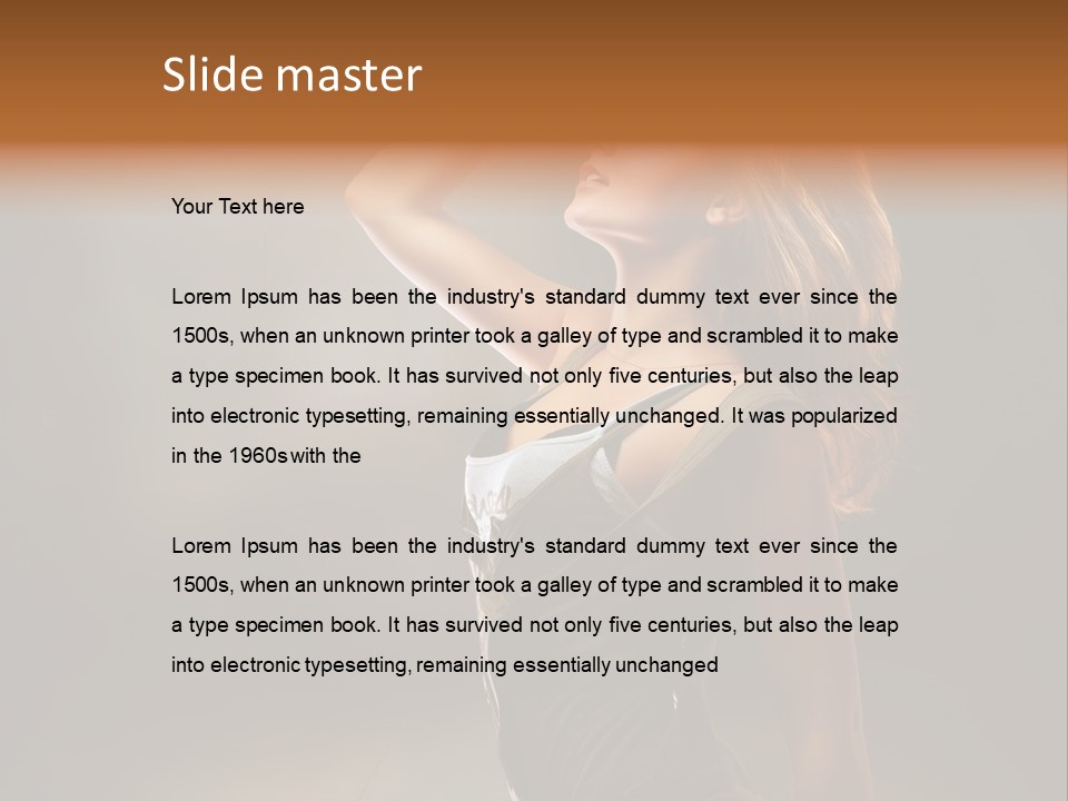 Teenage Nightclub Relax PowerPoint Template