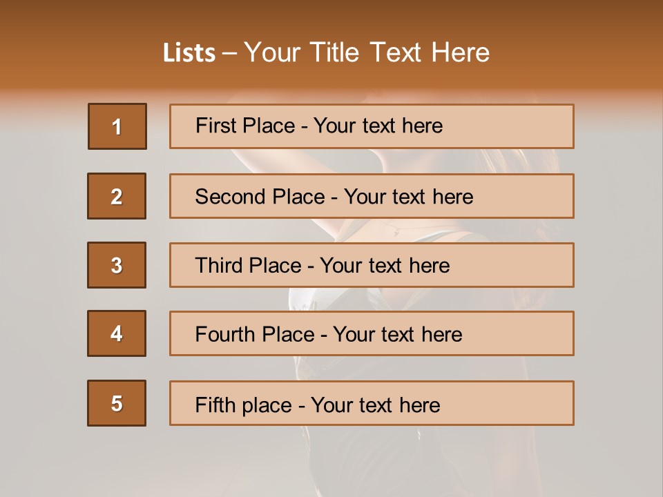 Teenage Nightclub Relax PowerPoint Template