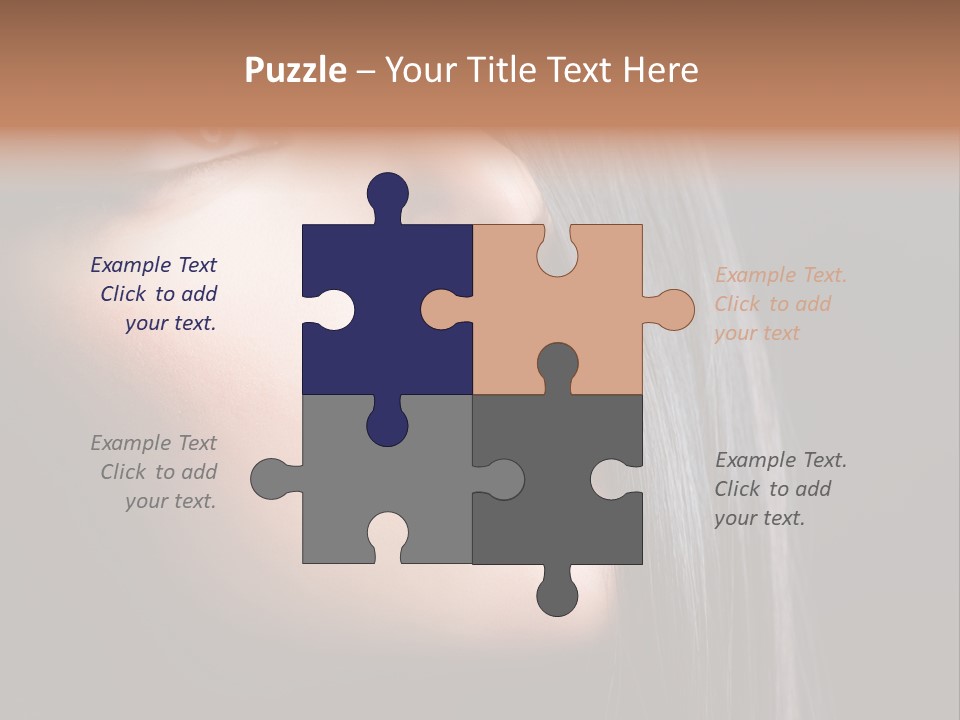 Luxury Brunette Lipgloss PowerPoint Template