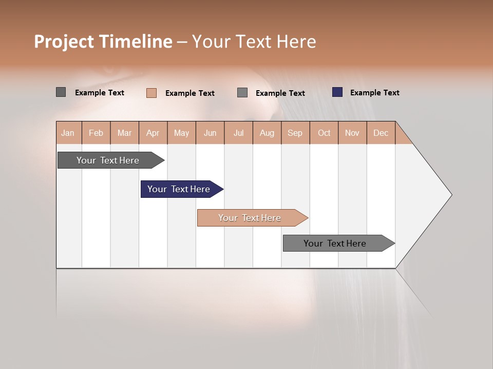 Luxury Brunette Lipgloss PowerPoint Template