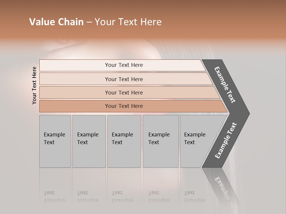 Luxury Brunette Lipgloss PowerPoint Template