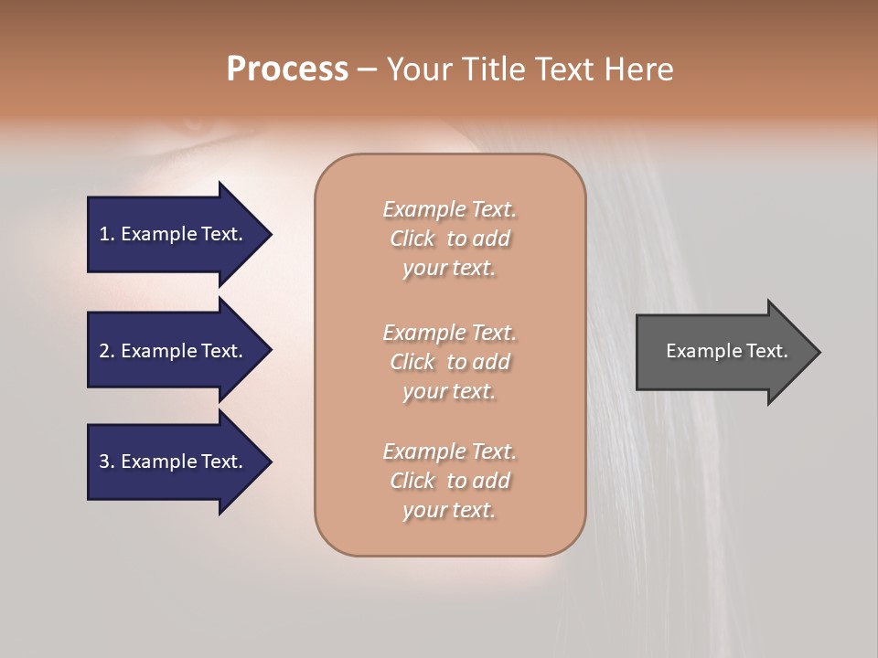 Luxury Brunette Lipgloss PowerPoint Template