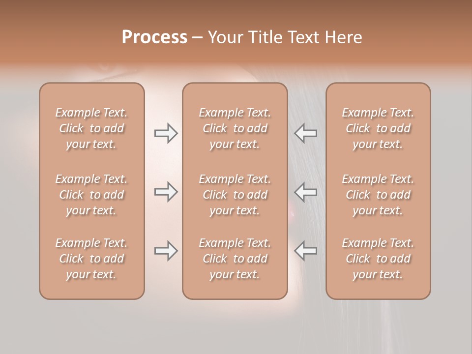 Luxury Brunette Lipgloss PowerPoint Template