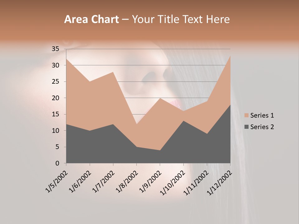 Luxury Brunette Lipgloss PowerPoint Template