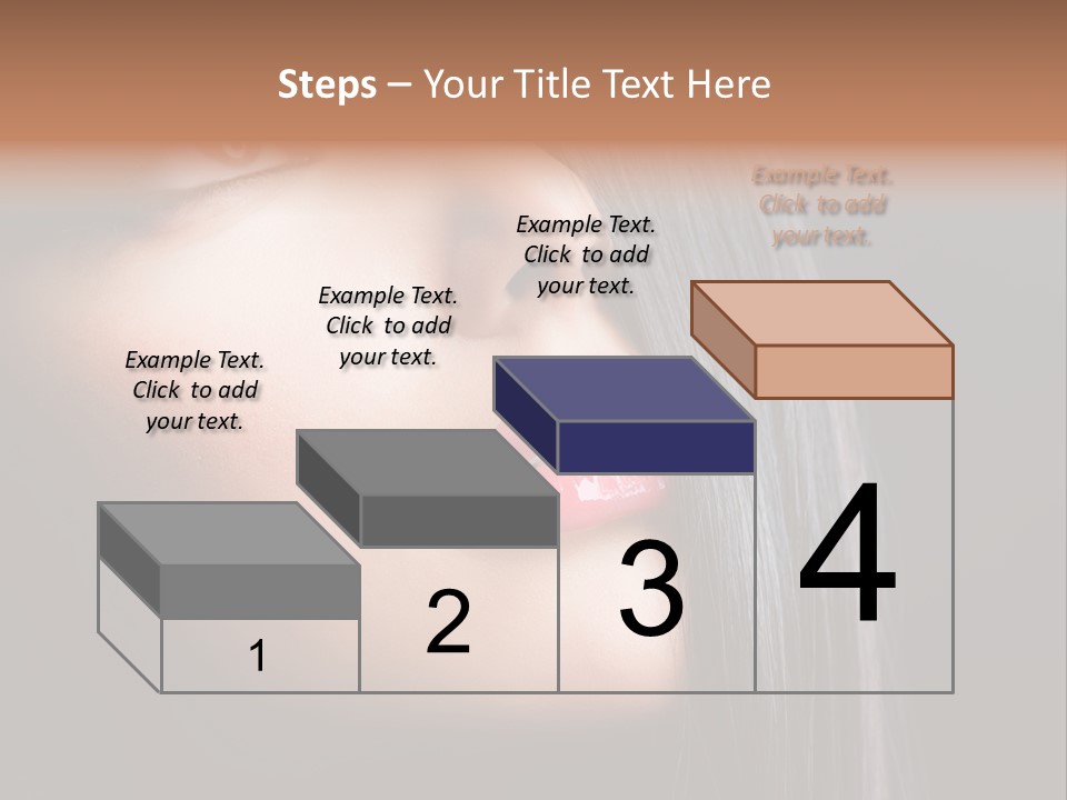 Luxury Brunette Lipgloss PowerPoint Template