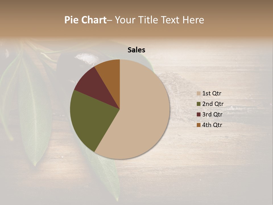Fresh Mediterranean Floral PowerPoint Template