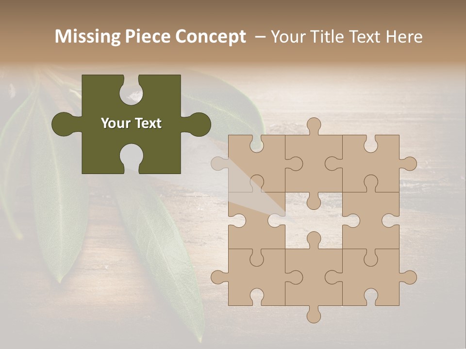 Fresh Mediterranean Floral PowerPoint Template