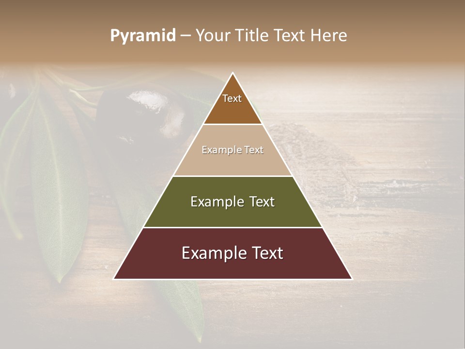 Fresh Mediterranean Floral PowerPoint Template