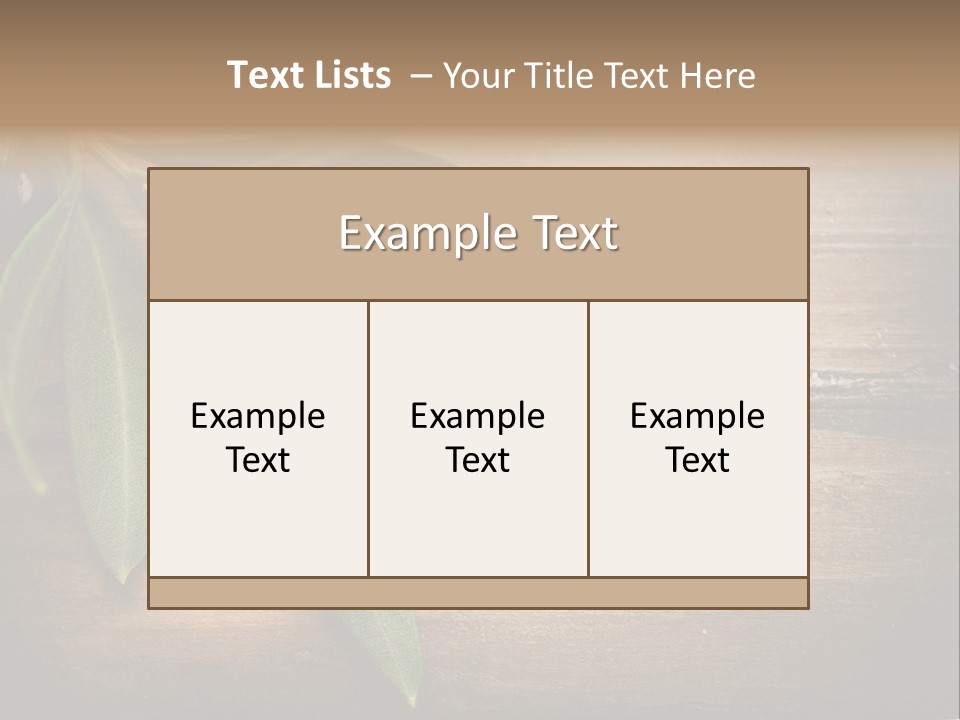 Fresh Mediterranean Floral PowerPoint Template