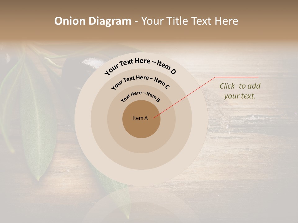 Fresh Mediterranean Floral PowerPoint Template