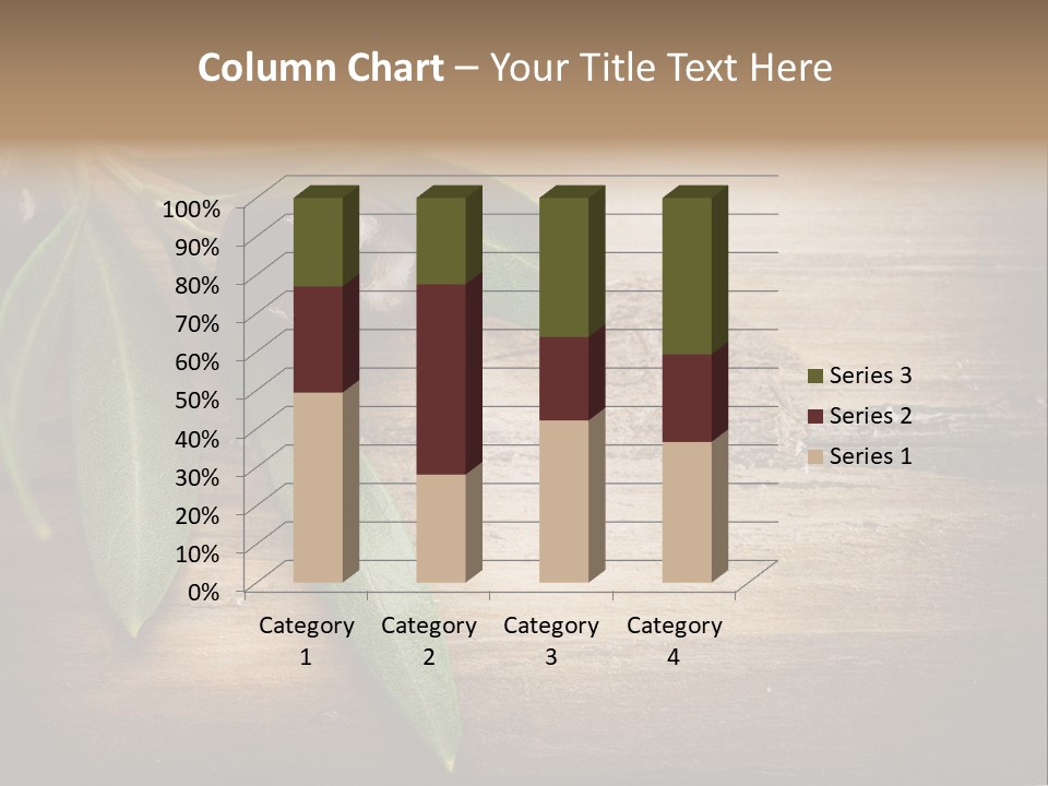 Fresh Mediterranean Floral PowerPoint Template