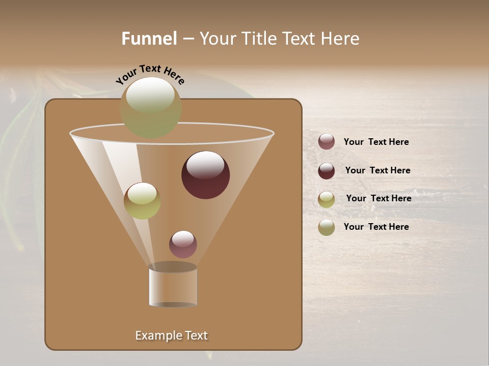 Fresh Mediterranean Floral PowerPoint Template