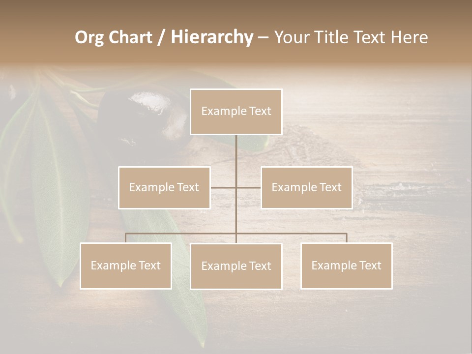Fresh Mediterranean Floral PowerPoint Template