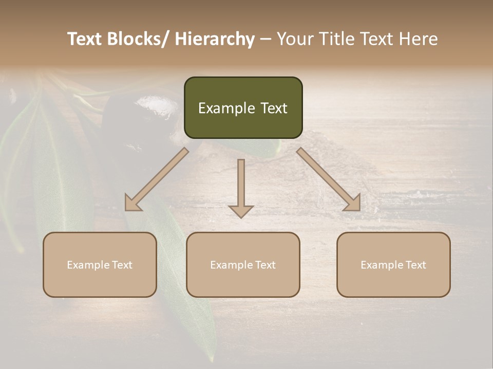Fresh Mediterranean Floral PowerPoint Template