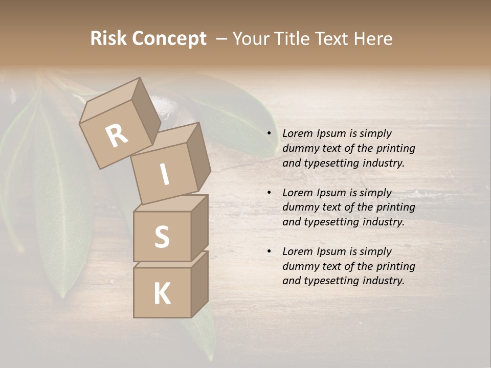 Fresh Mediterranean Floral PowerPoint Template