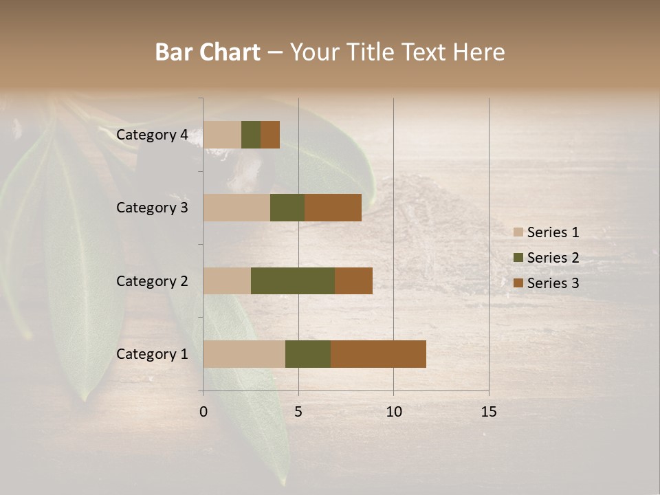 Fresh Mediterranean Floral PowerPoint Template