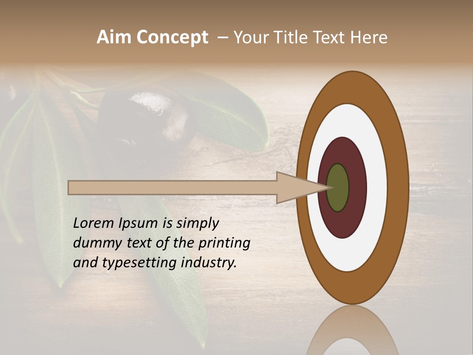 Fresh Mediterranean Floral PowerPoint Template