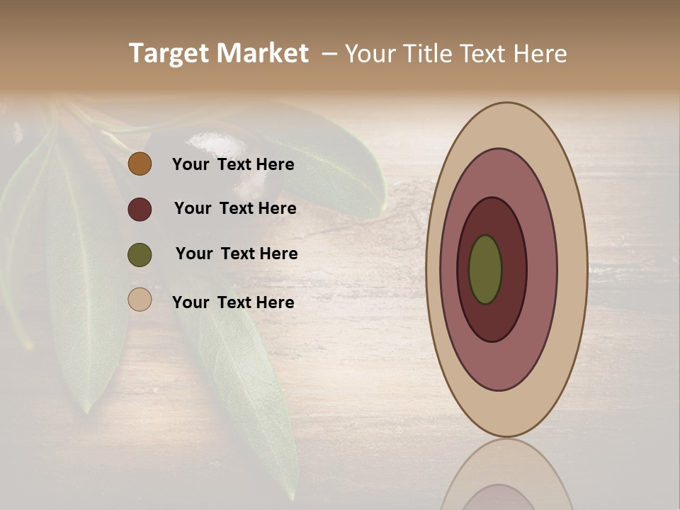 Fresh Mediterranean Floral PowerPoint Template