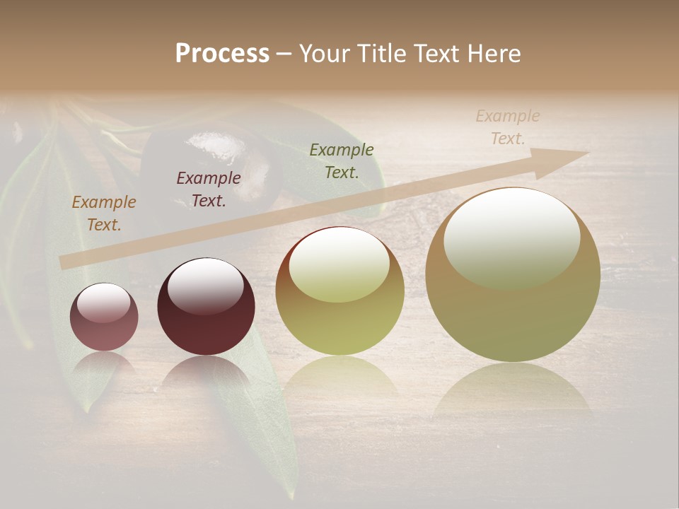 Fresh Mediterranean Floral PowerPoint Template